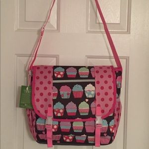 Garnet Hill “Cupcakes” Messenger Bag